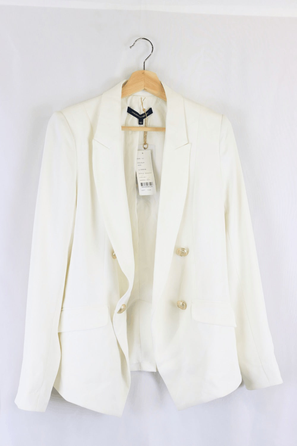 French Connection White Jacket 10