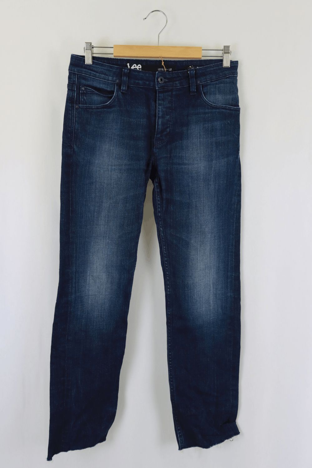Lee Blue Jeans Straight Leg 30 (AU 12)