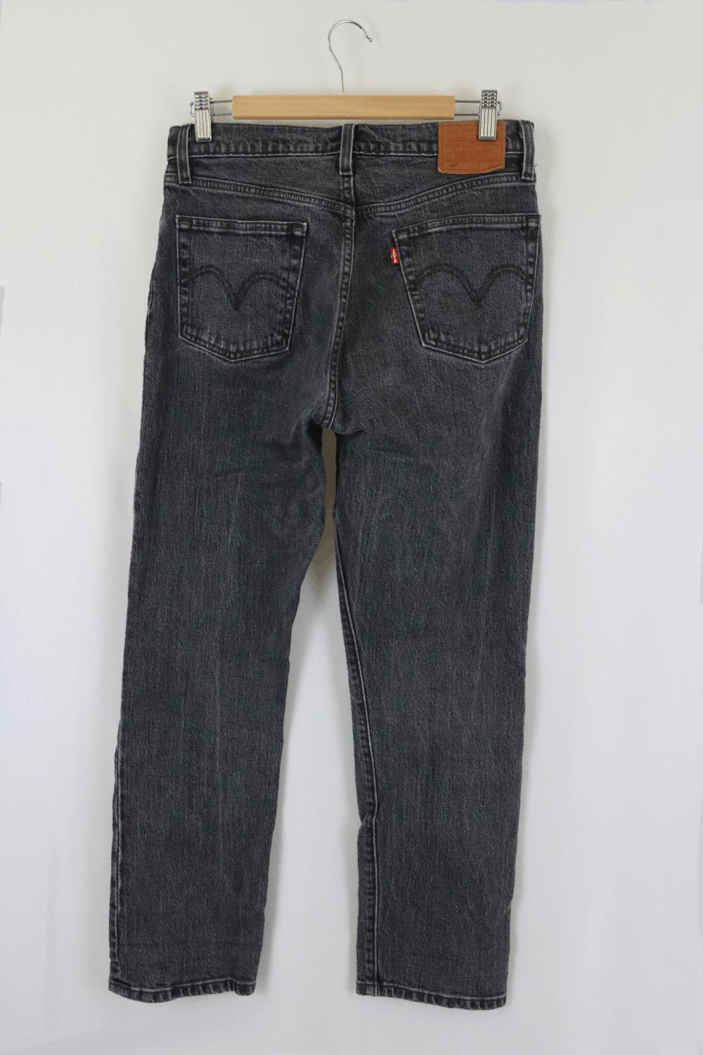Levi&#39;s 501&#39;s  Grey Stonewash Jeans 27 ( AU 9)