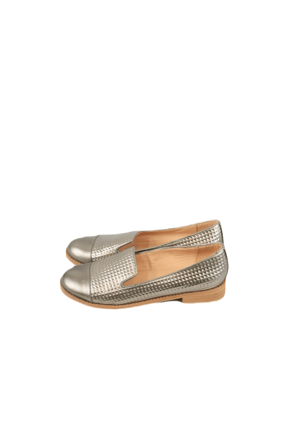 Django &amp; Juliette Silver Loafers 37