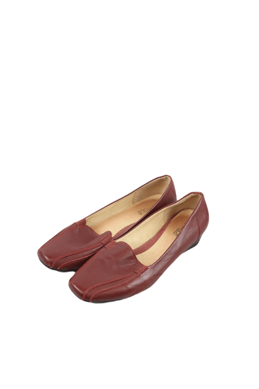 Supersoft Burgundy Shoes 10