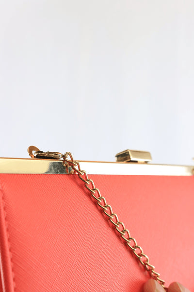 Coral clutch cheap bag uk