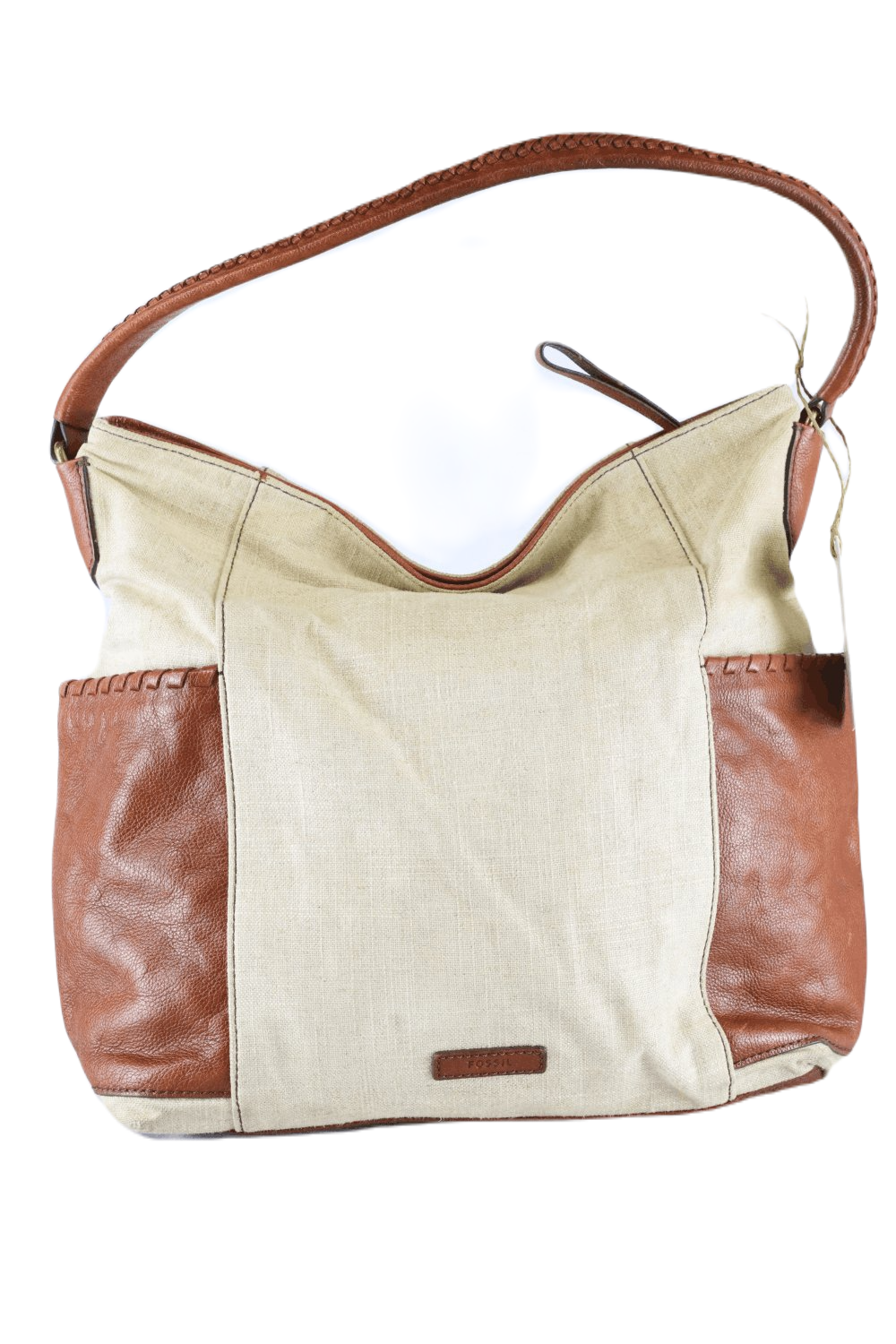 Fossil Brown And Beige Bag