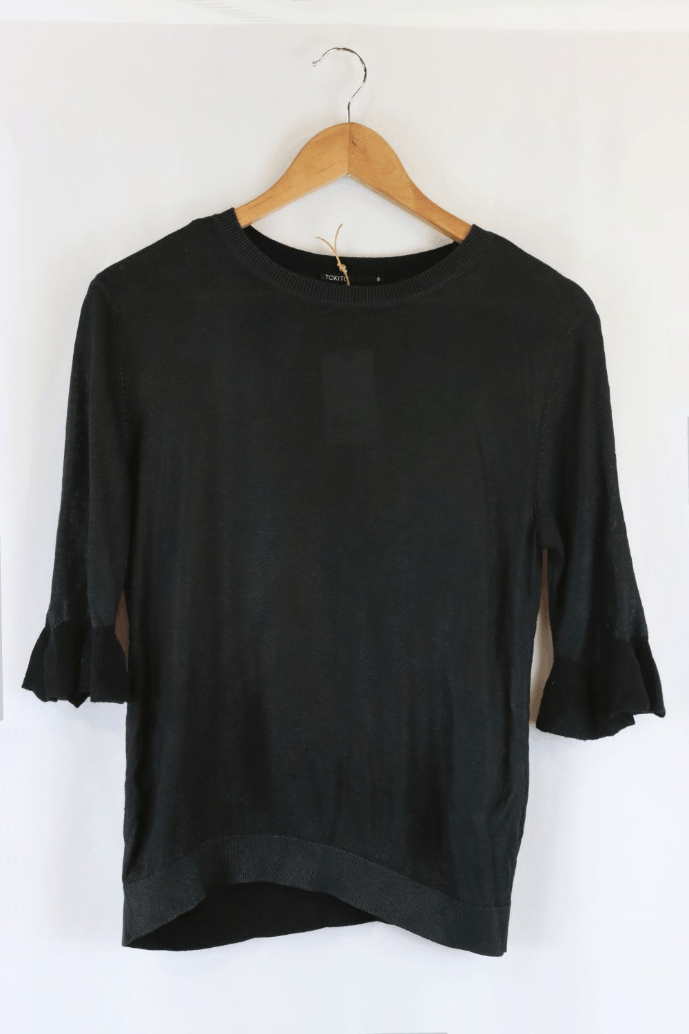 Tokito Black Knit Top 8