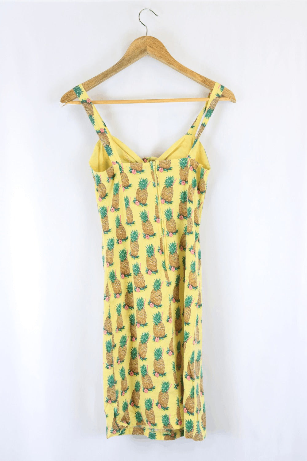 Revival Yellow Tropical Dress 8