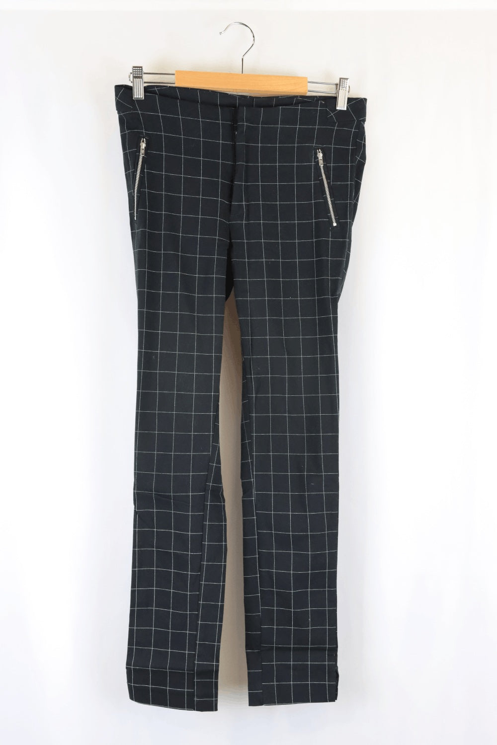 Emerson Black Pants With White Stripes 10