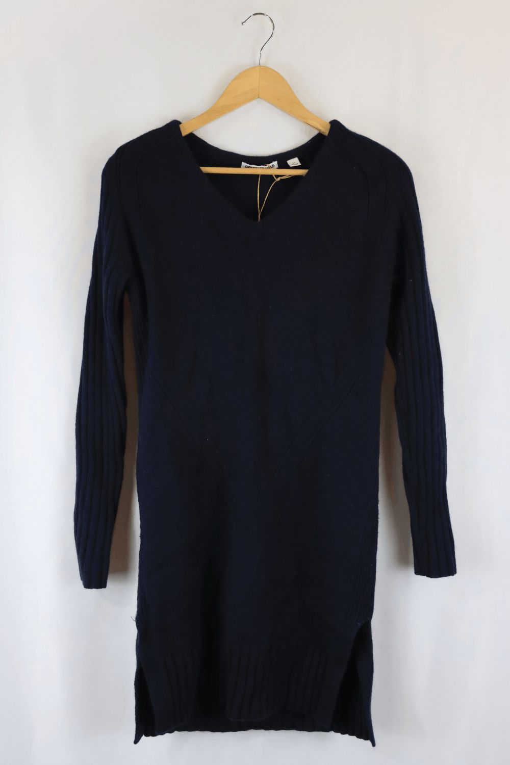 Country Road Navy Knit Jumper XS