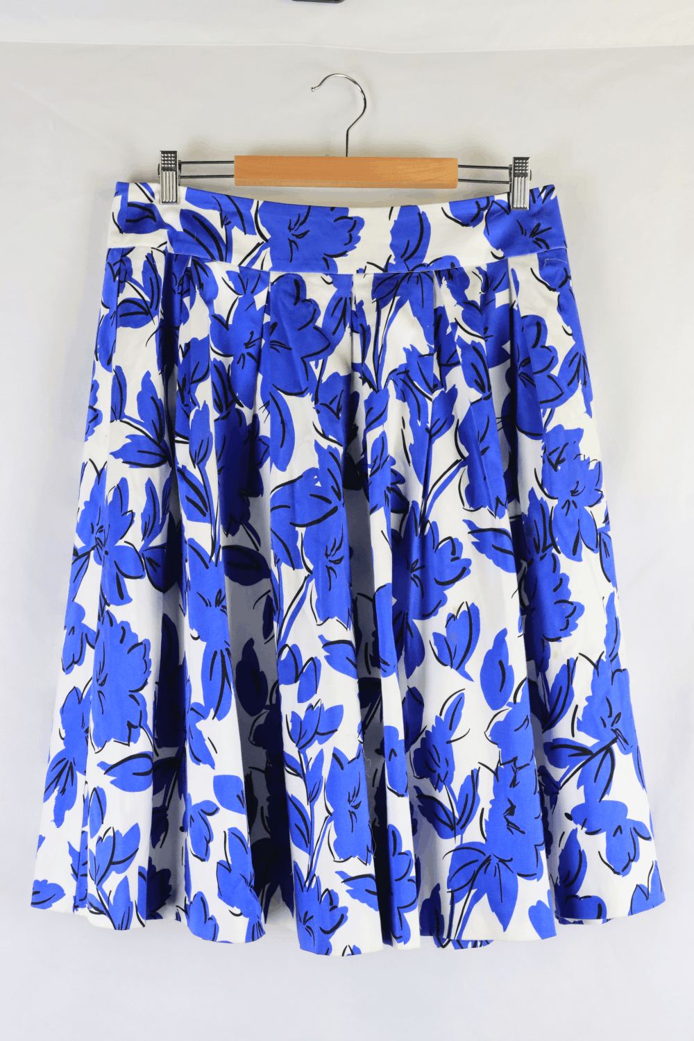 Review Blue And White Skirt 14