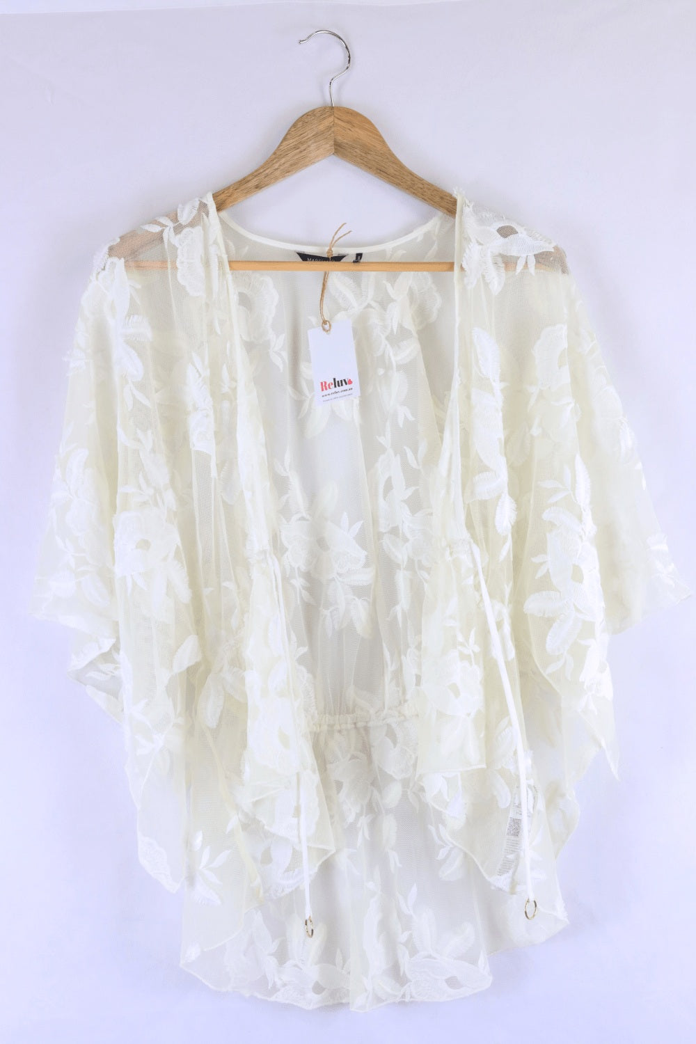 Marciano White Lace Cardigan