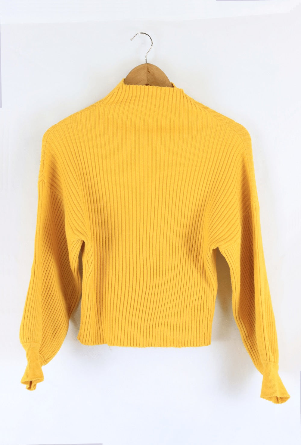 Dissh Yellow Knit Sweater S