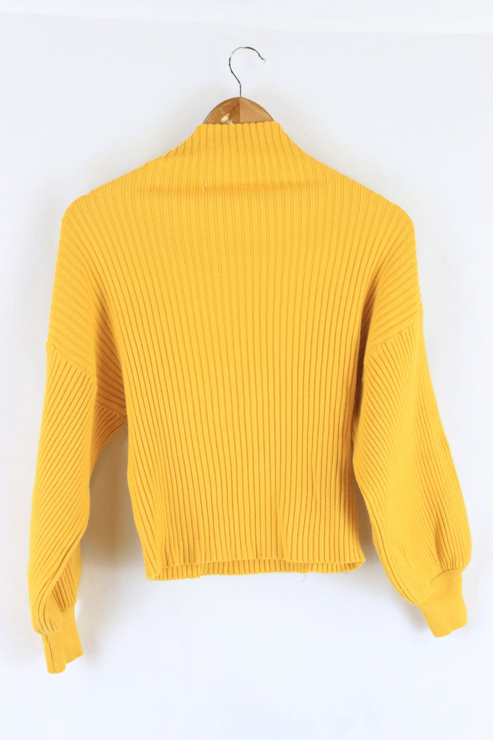 Dissh Yellow Knit Sweater S