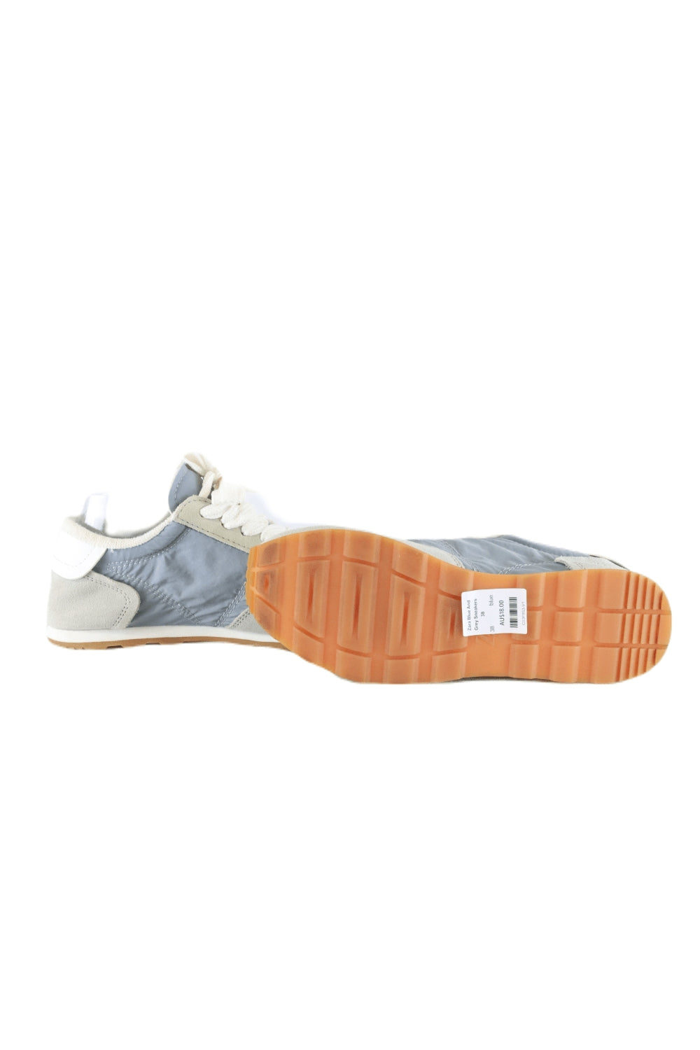 Zara Blue And Grey Sneakers 38