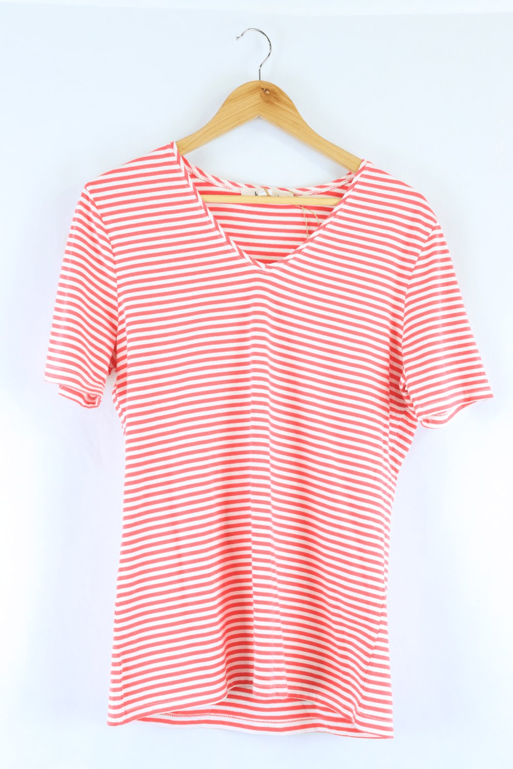 Bird Keepers Red And White Striped Top 12