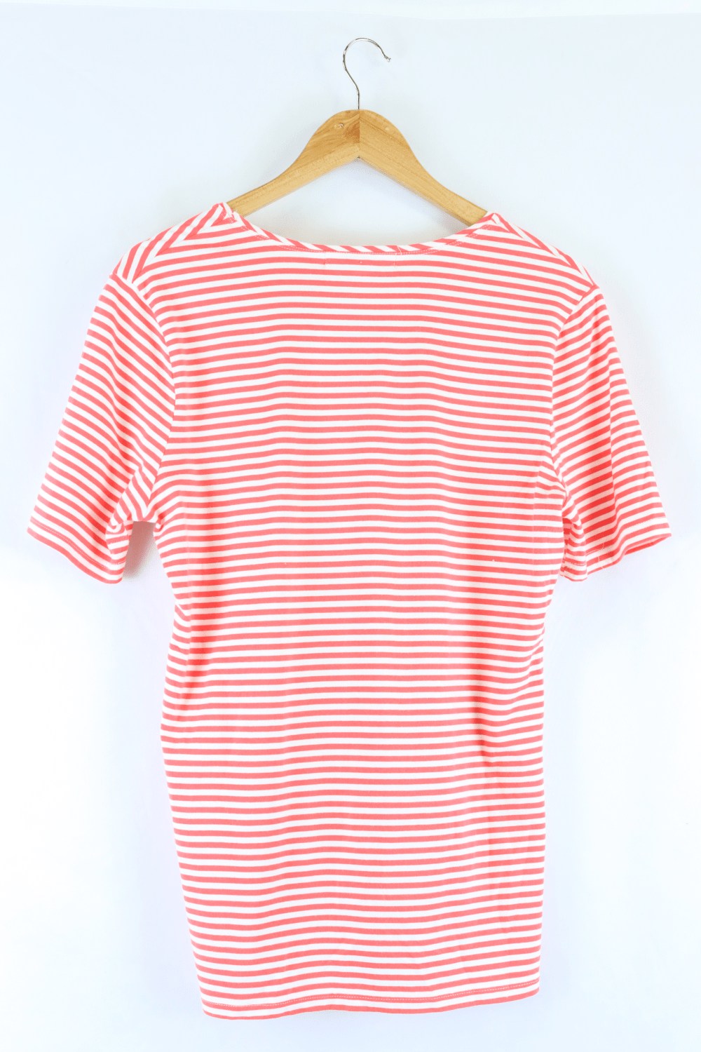 Bird Keepers Red And White Striped Top 12