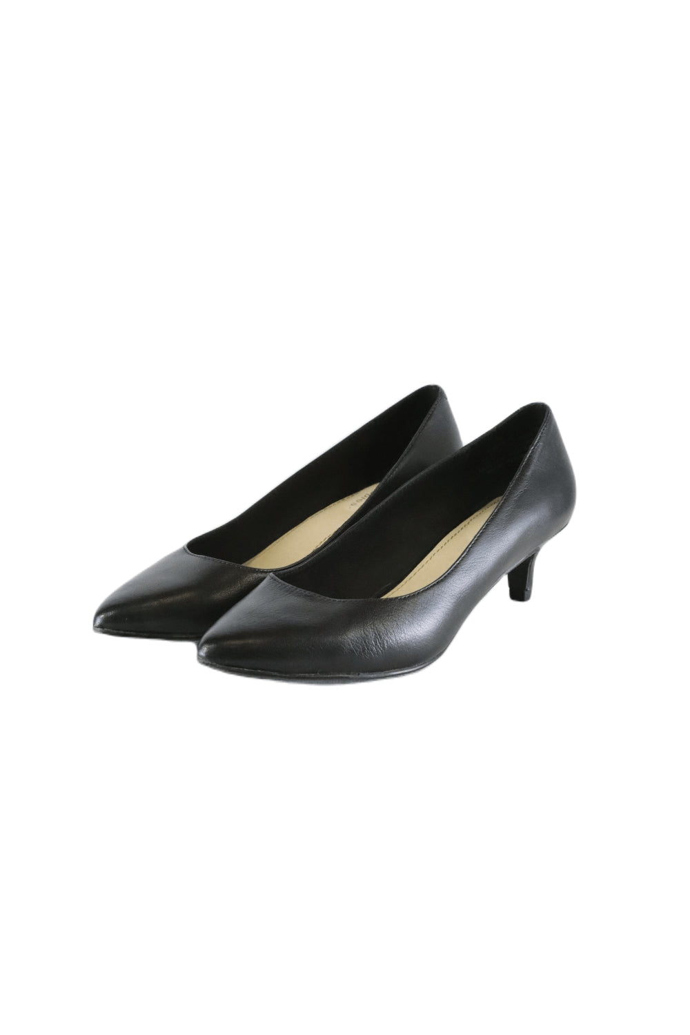 Hush Puppies | Phoebe Crackle Court Heel - Black | Metro Menlyn