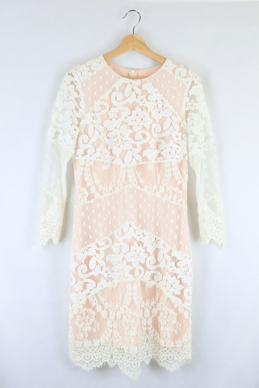 Alannah Hill White Lace Dress 12