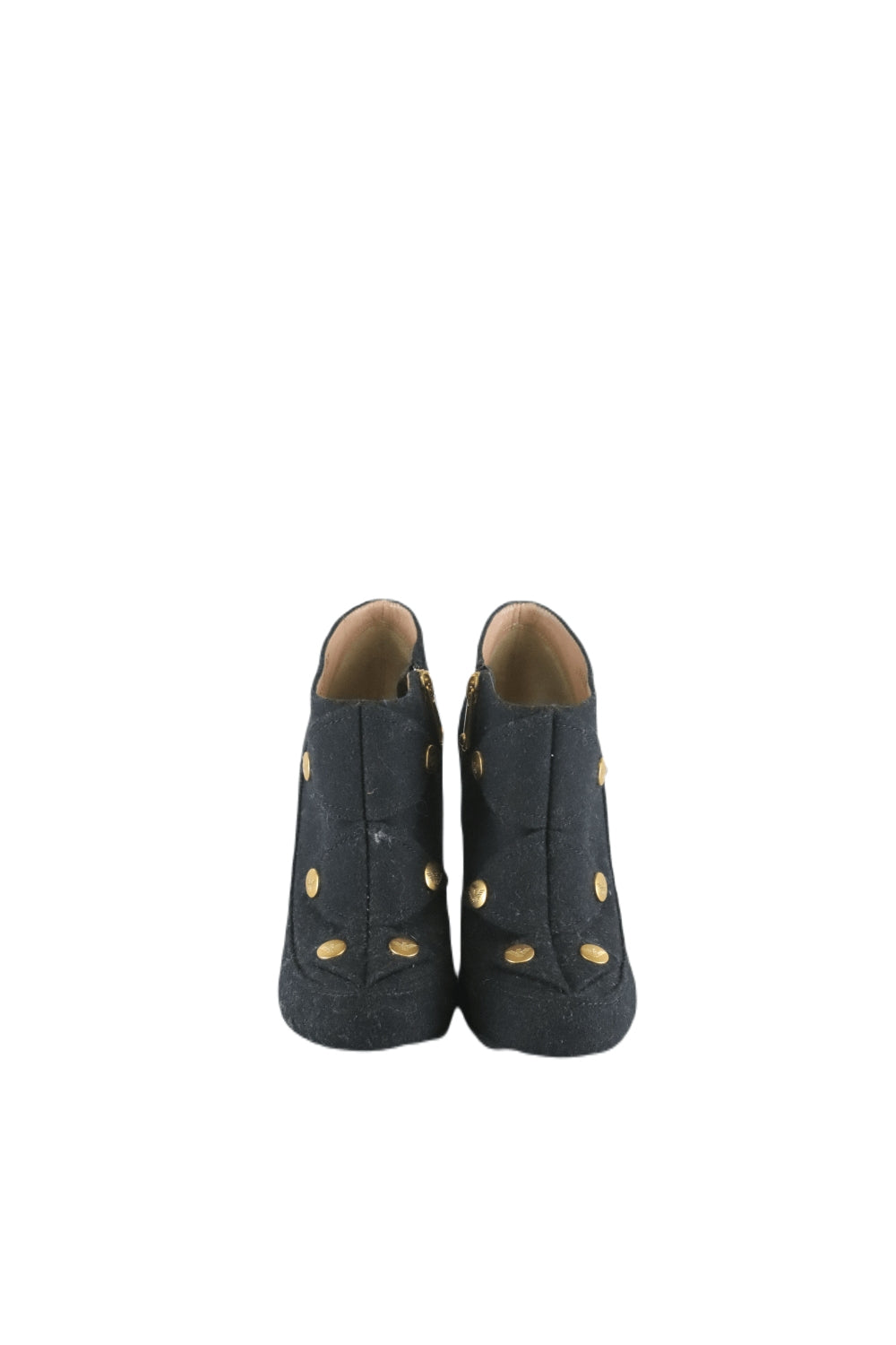 Emporio Armani Black Heel Boots 37