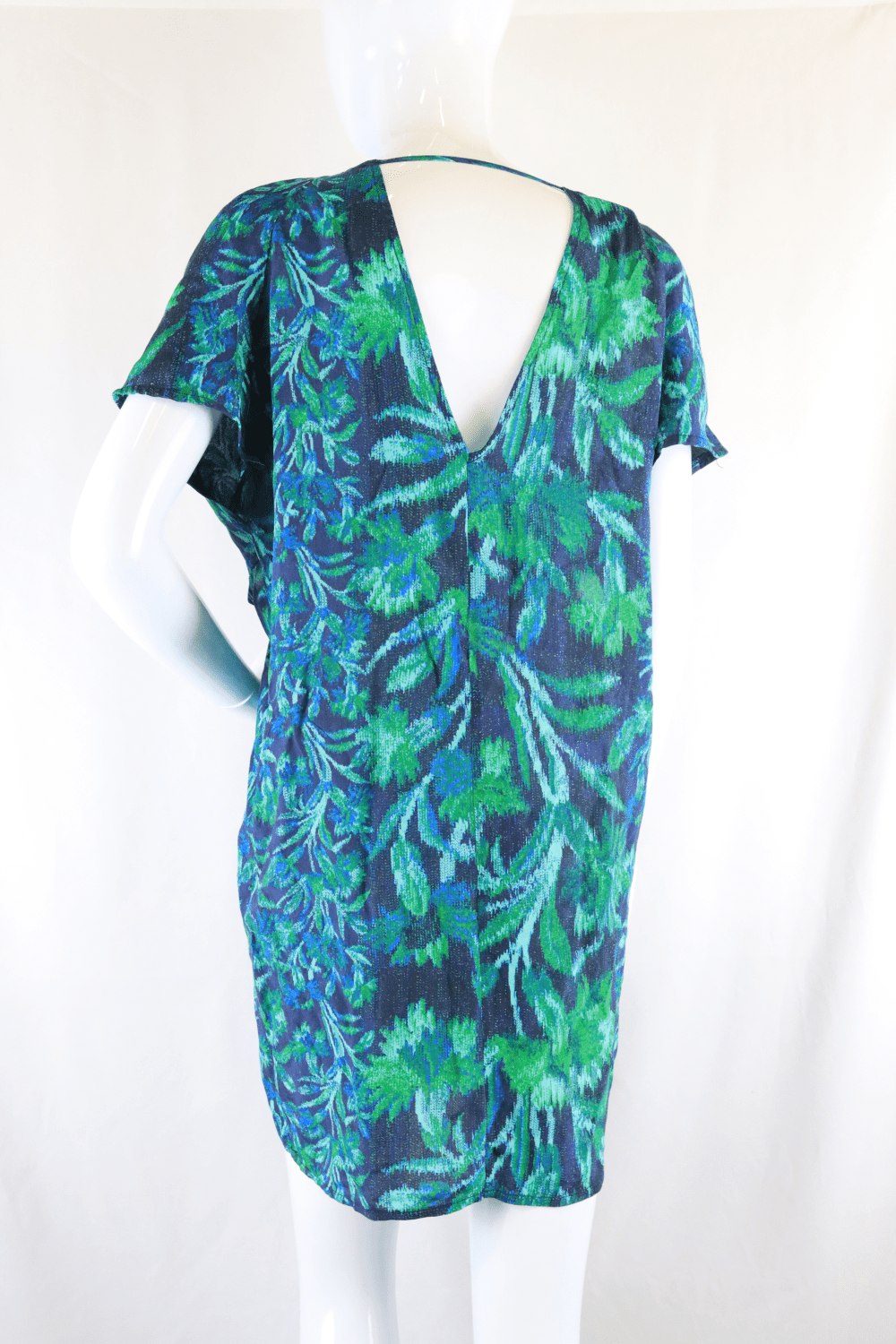 Shona Joy Green And Blue Dress 6