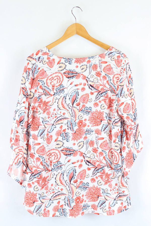 Sussan Floral Top 10 - Reluv Clothing Australia