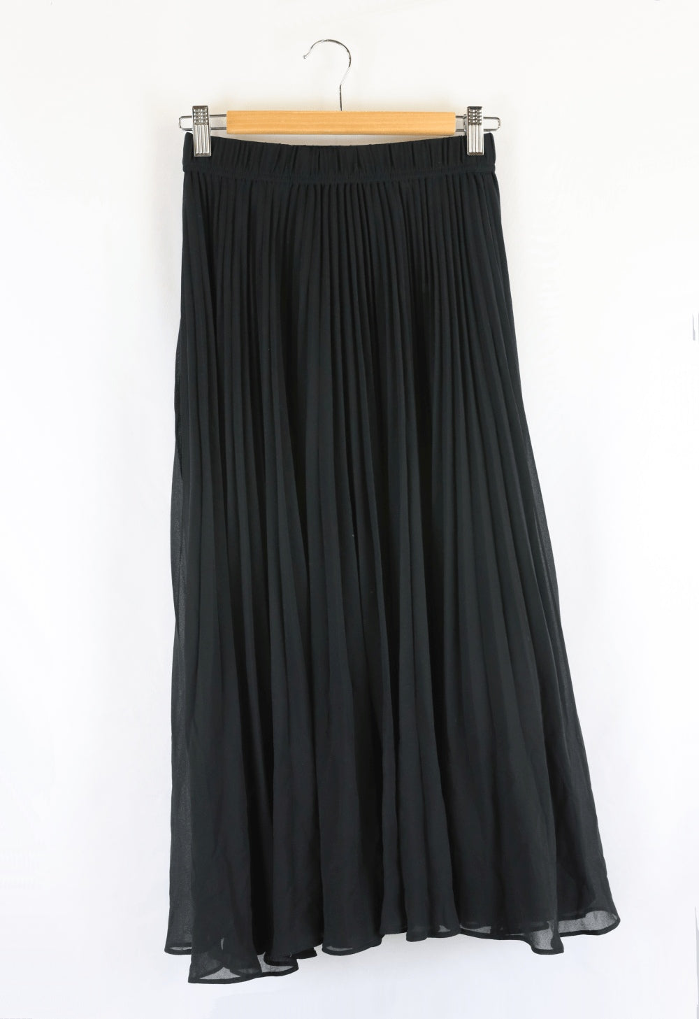 Forever New Black Pleated Skirt 6