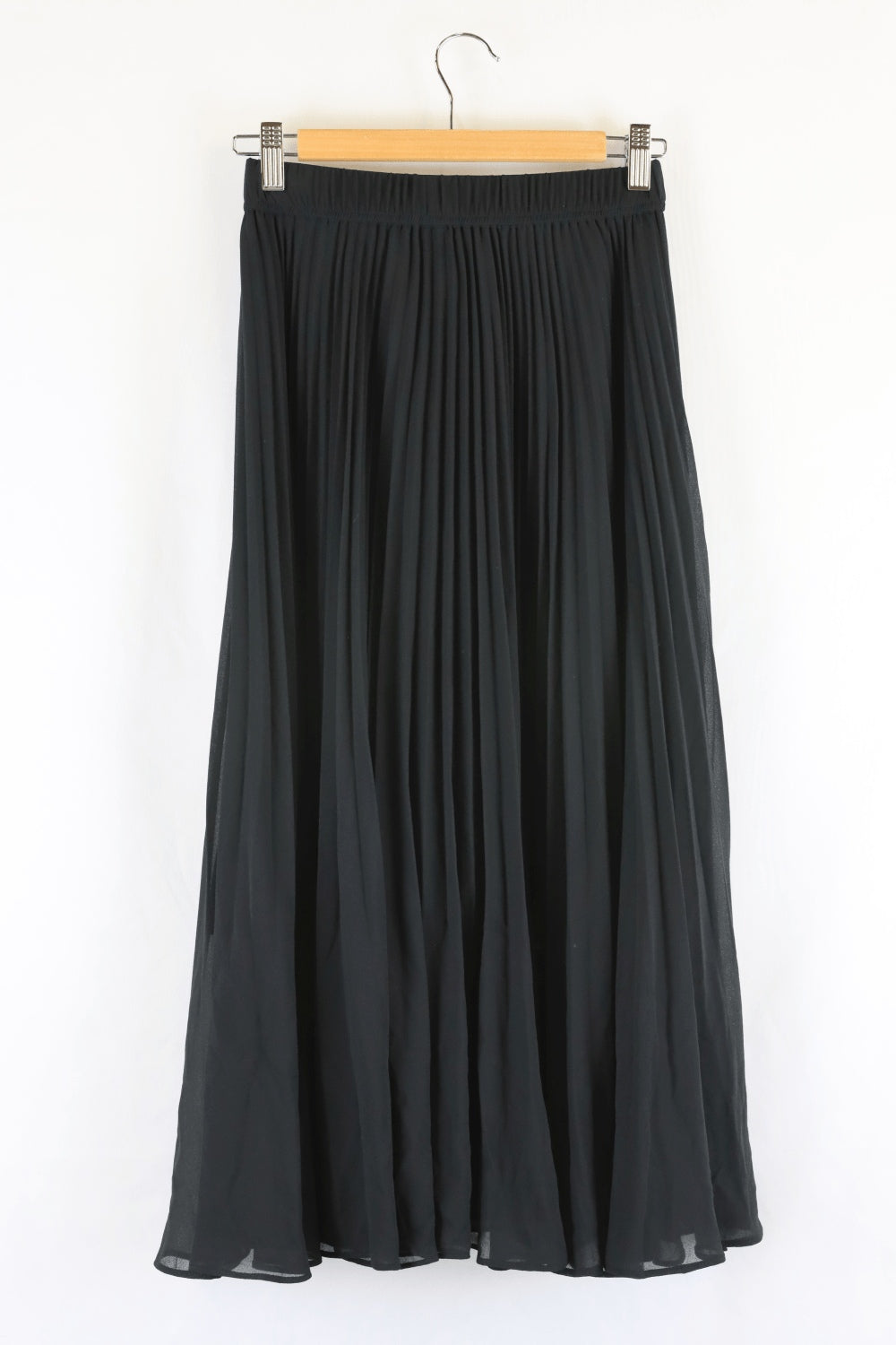 Forever New Black Pleated Skirt 6