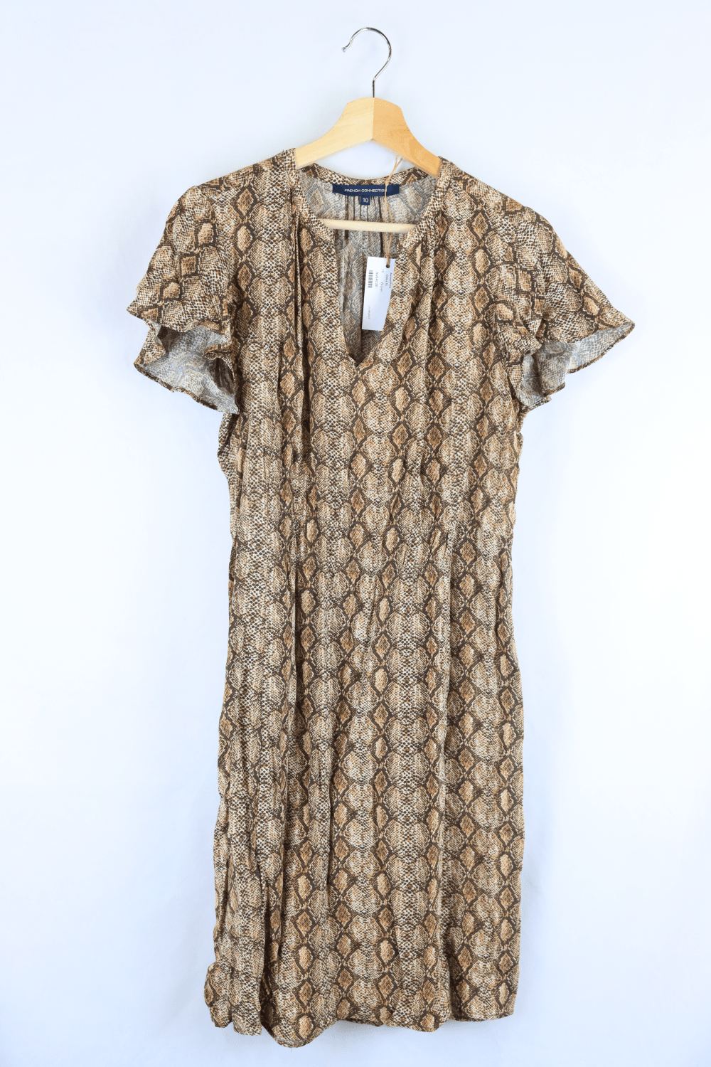 French Connection Animal Print Dress 10