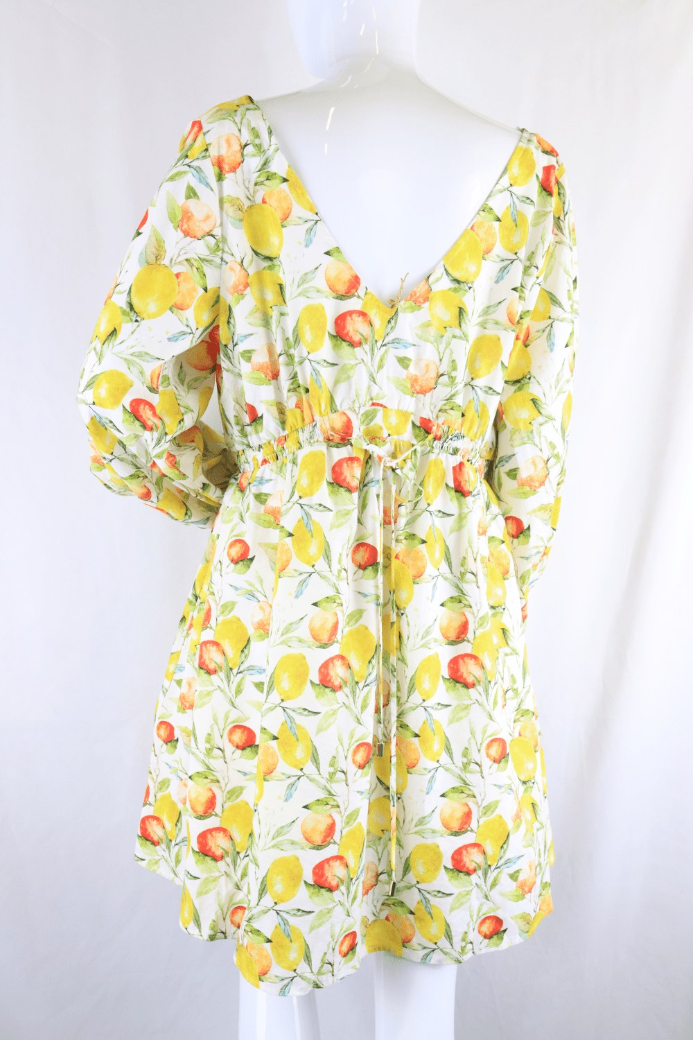 Boutique Yellow Lemon Dress S