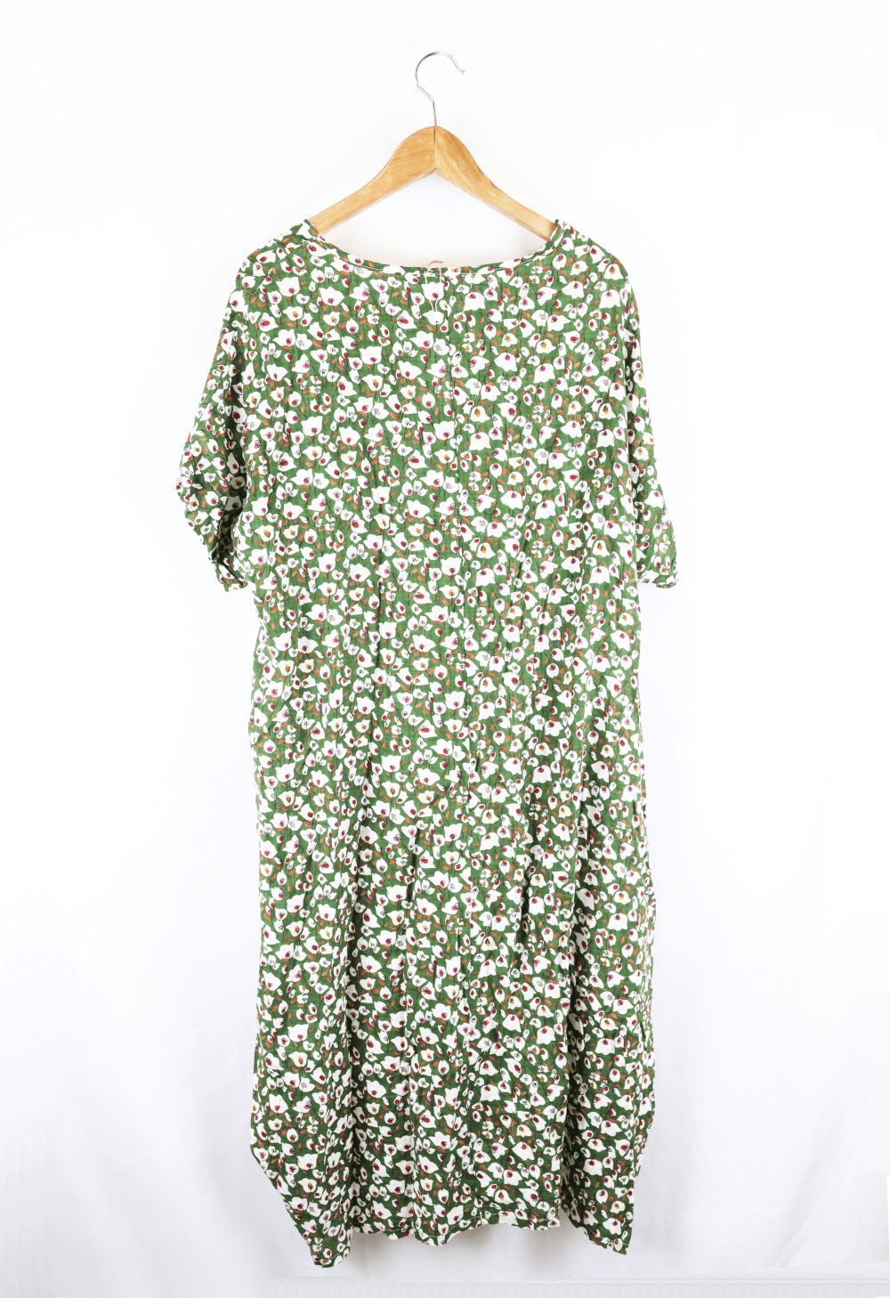 La Bay Floral Green Dress L