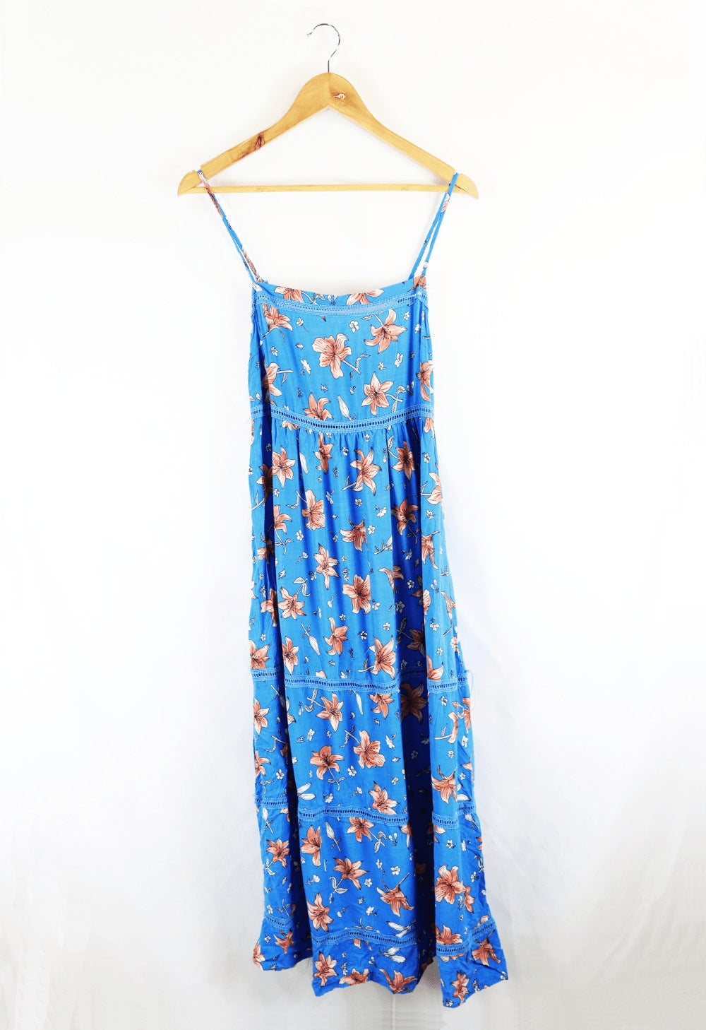 Jaase Blue Floral Dress S