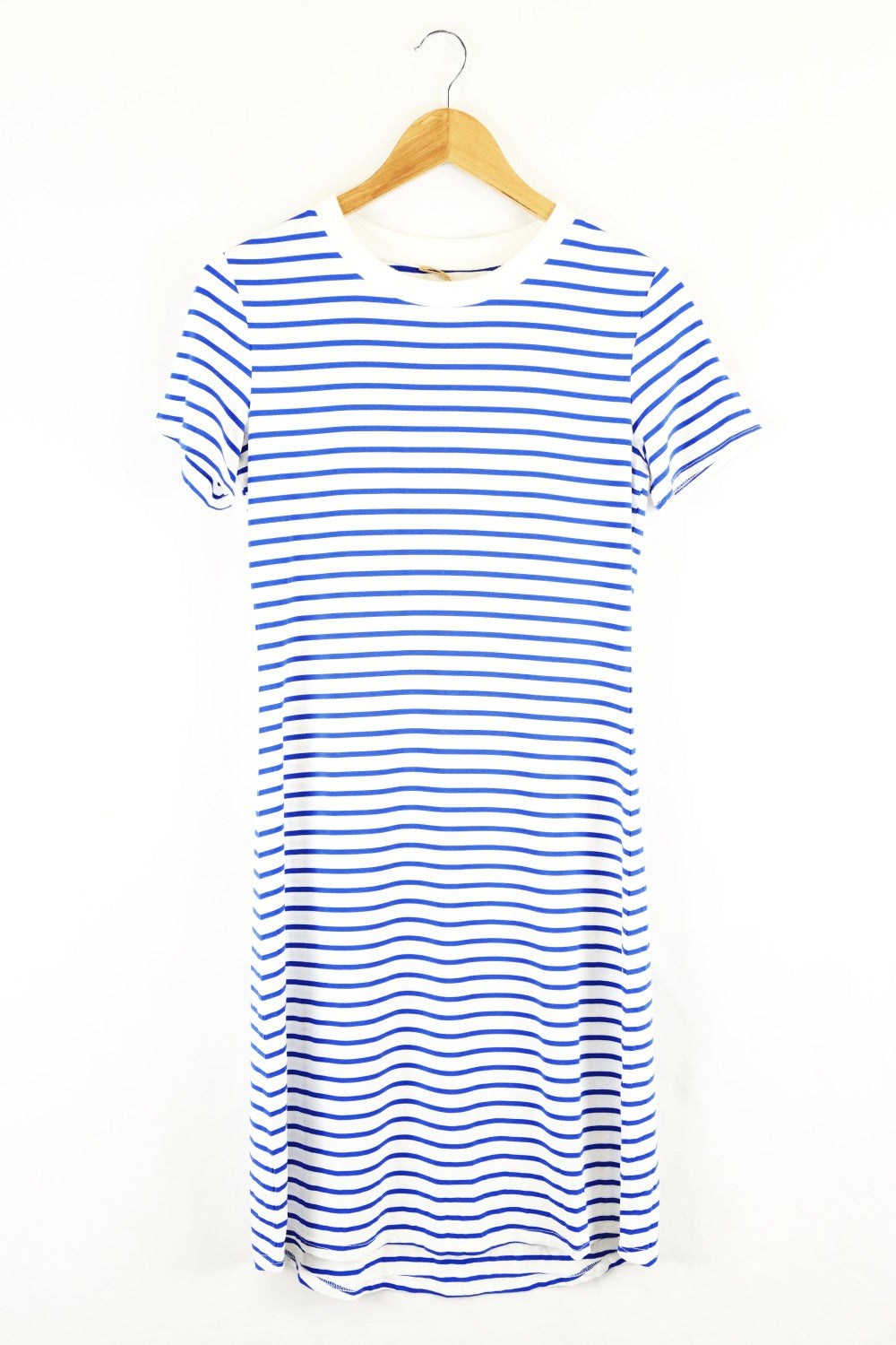 Height Of Fashion Blue And White Dress XS