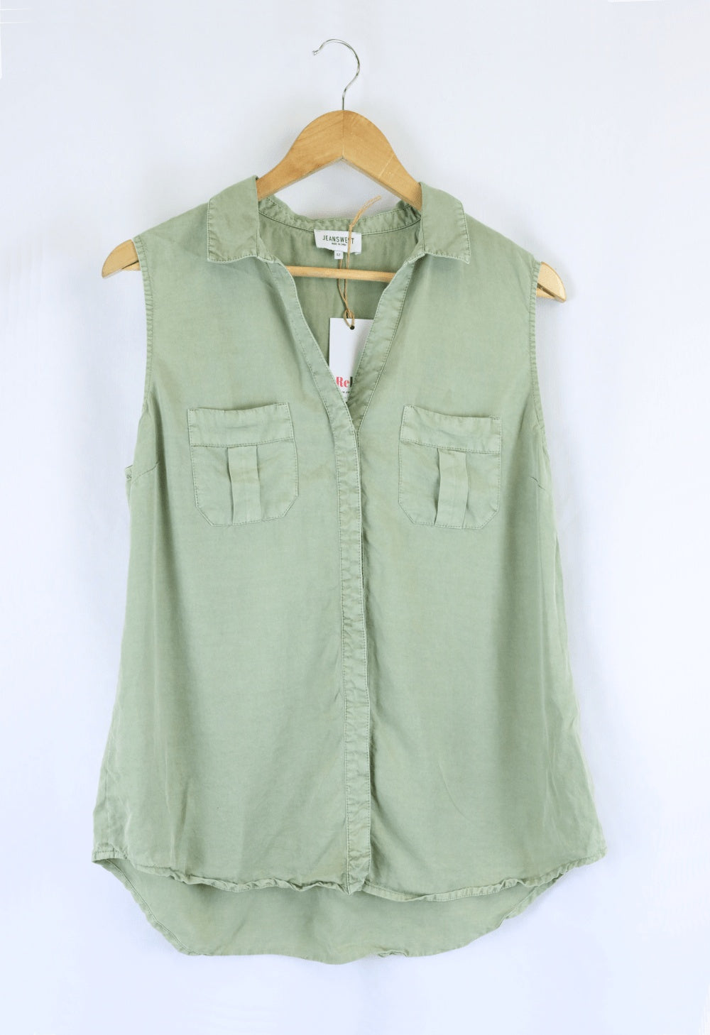 Jeanswest Green Singlet 12