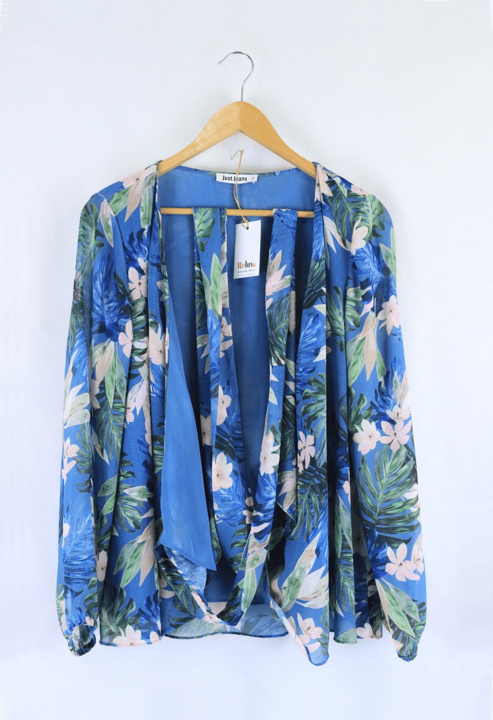 Just Jeans Floral Blue Top 12