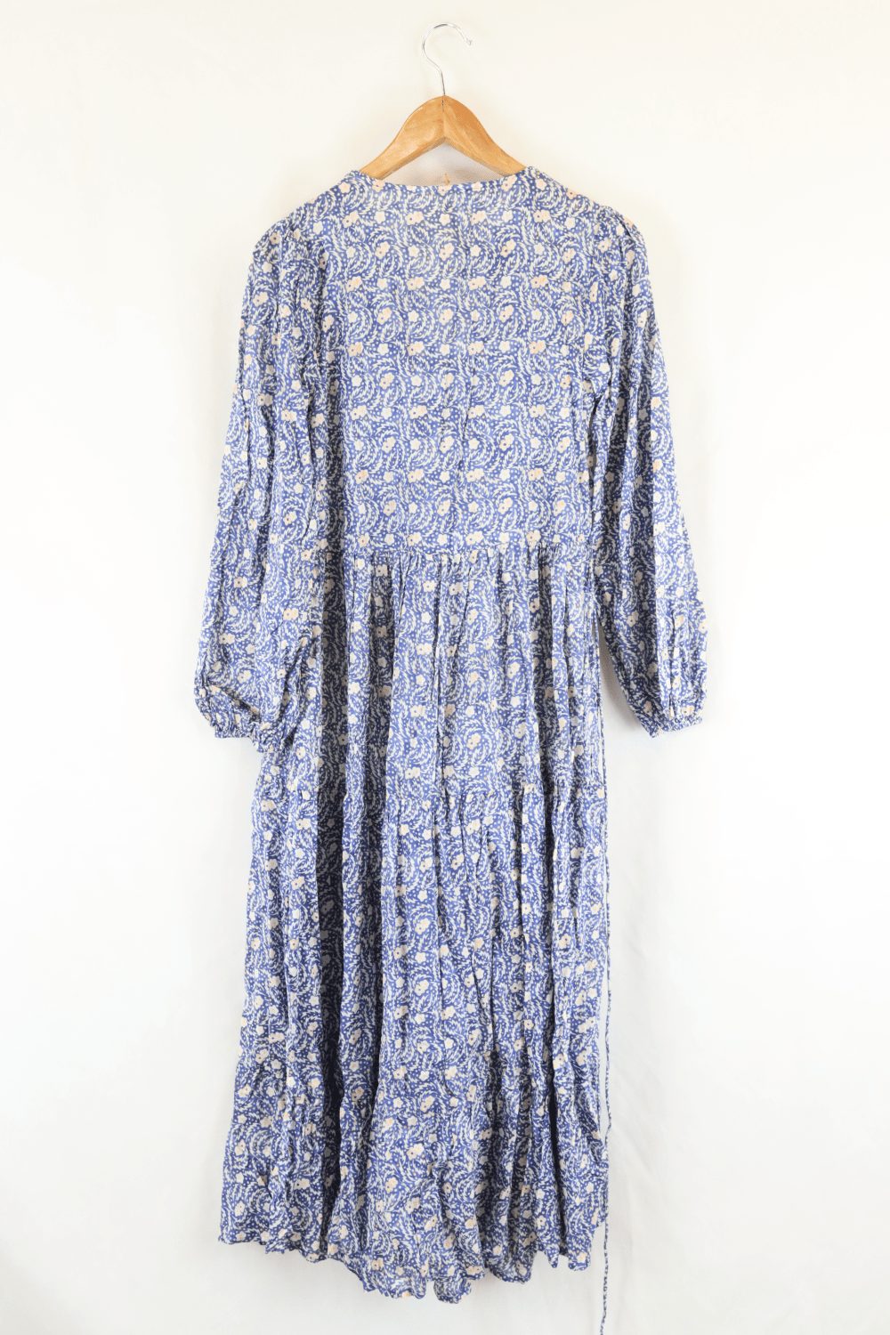 Per Una Blue Floral Maxi Dress 8