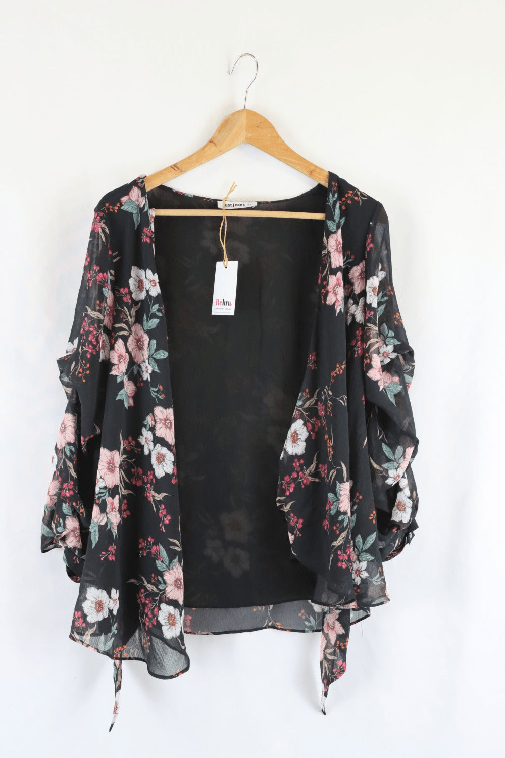 Just Jeans Floral Wrap Top 12