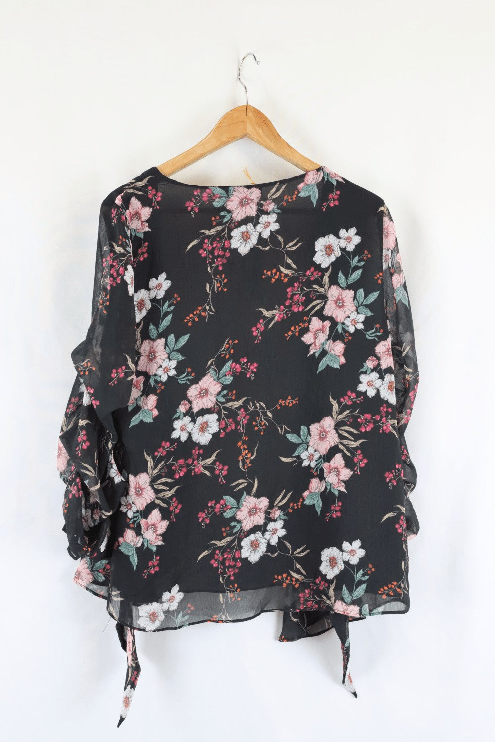 Just Jeans Floral Wrap Top 12