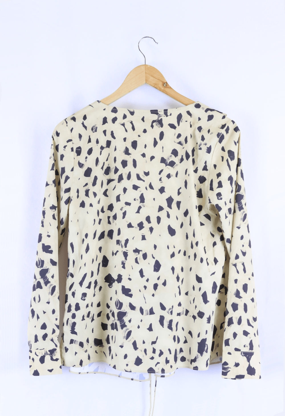 H&amp;M Beige Printed Blouse 8