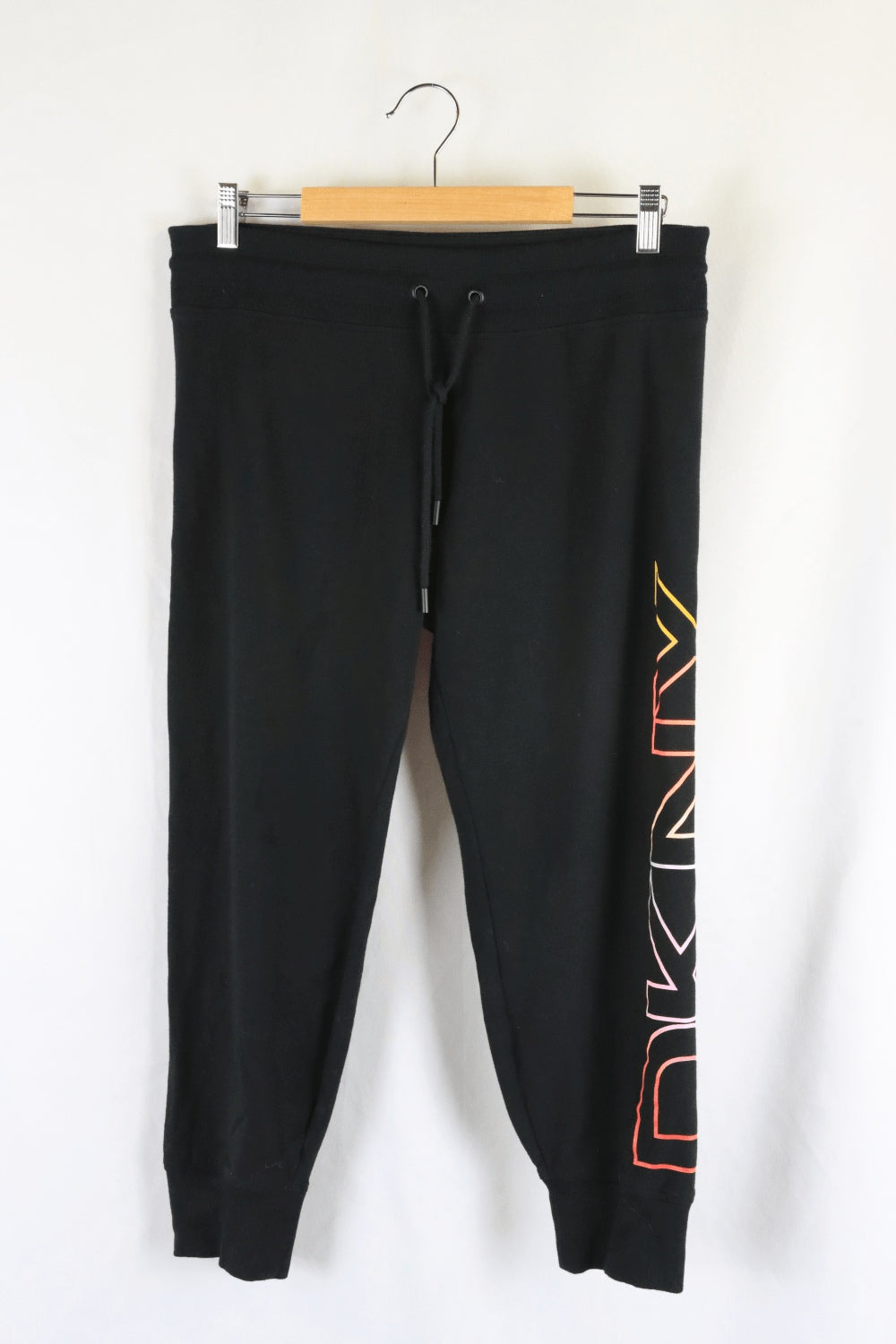 DKNY Black Tracksuit Pants S