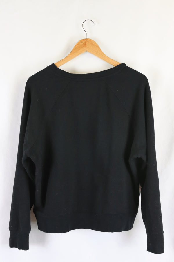 DKNY Black Jumper S - Reluv Clothing Australia