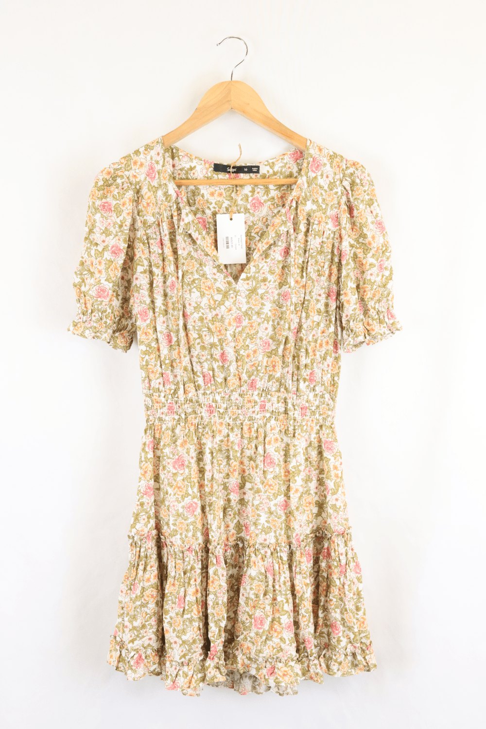 Sportsgirl top green dress