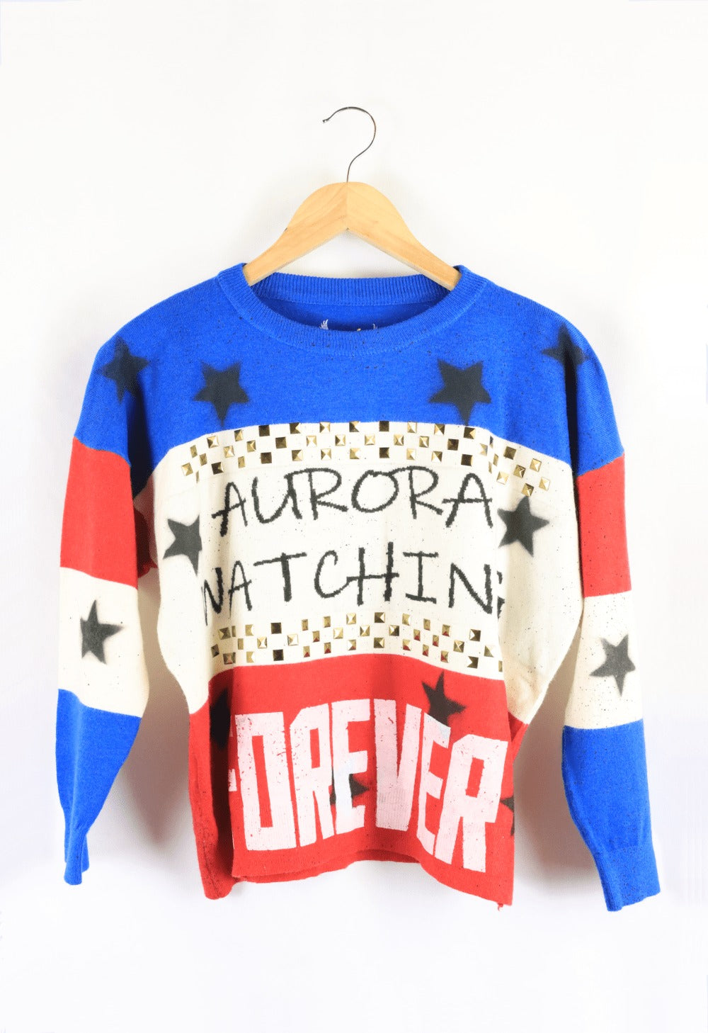 Angela Free Forever Blue And Red Jumper S