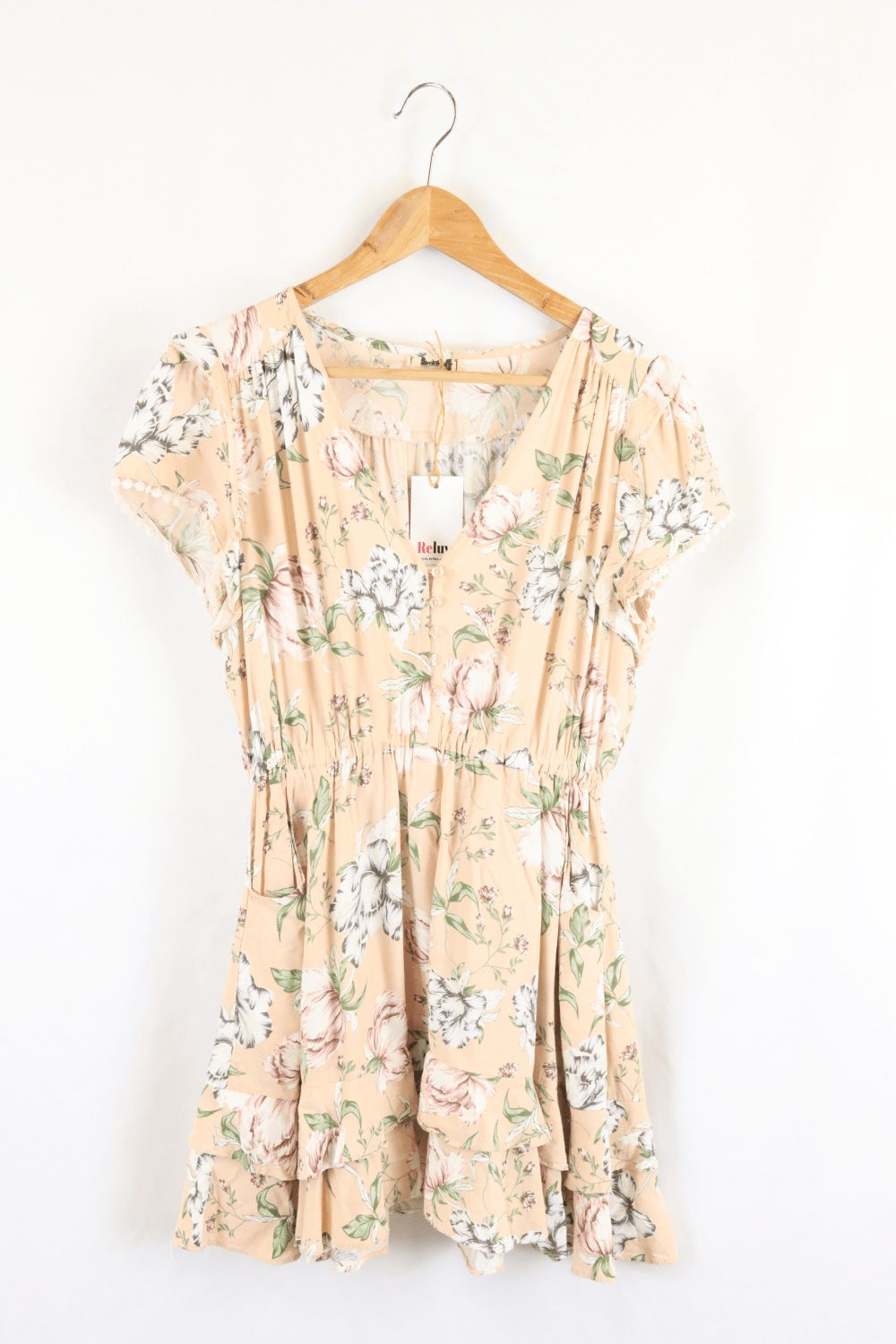 Jaase Pink Floral Dress S