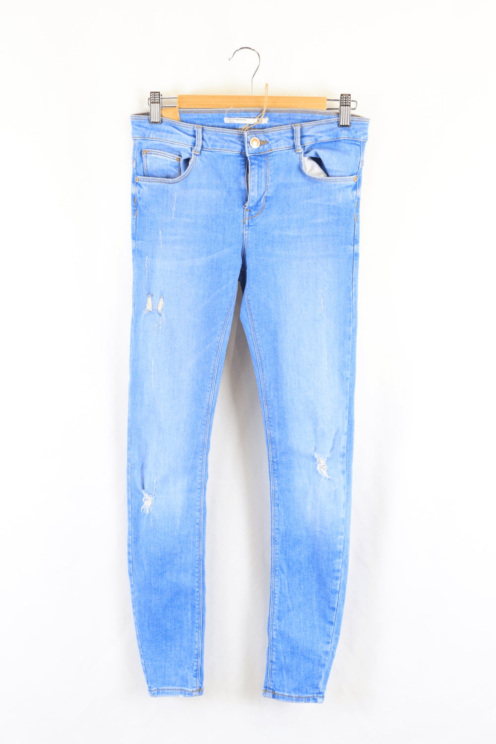 Zara Denim Skinny Leg Jeans  8