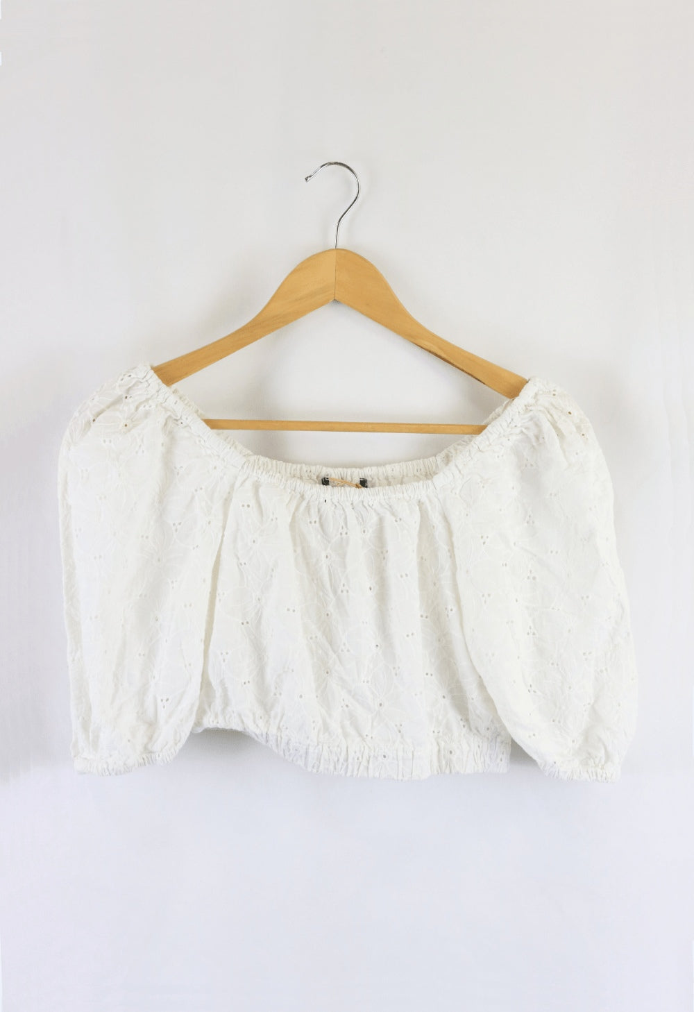 Princess Highway White Cropped Top 8