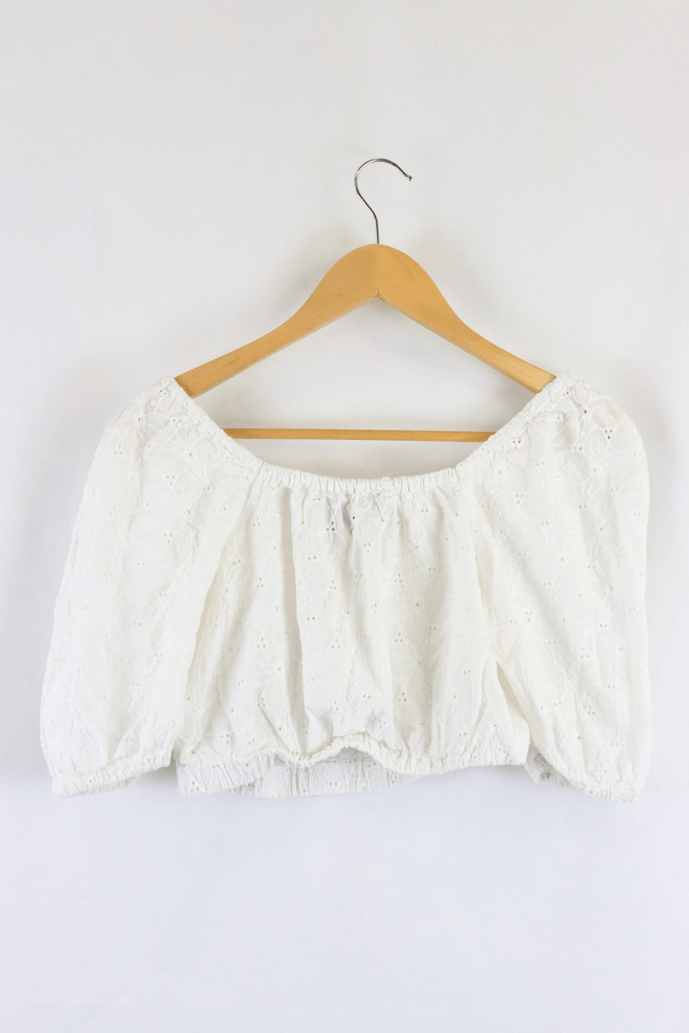 Princess Highway White Cropped Top 8