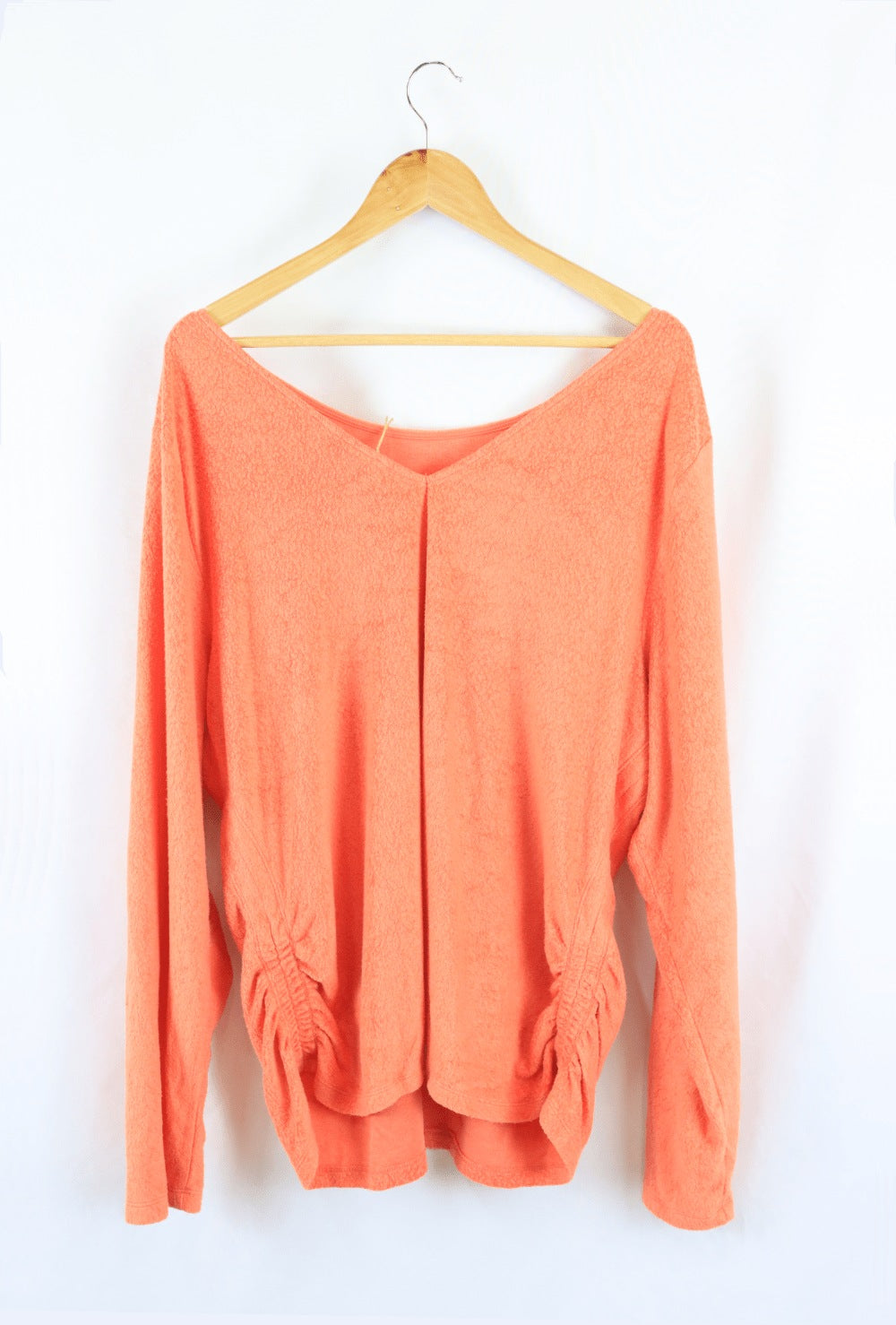 Monday Tuesday By Anthropologie Orange Top 3XL