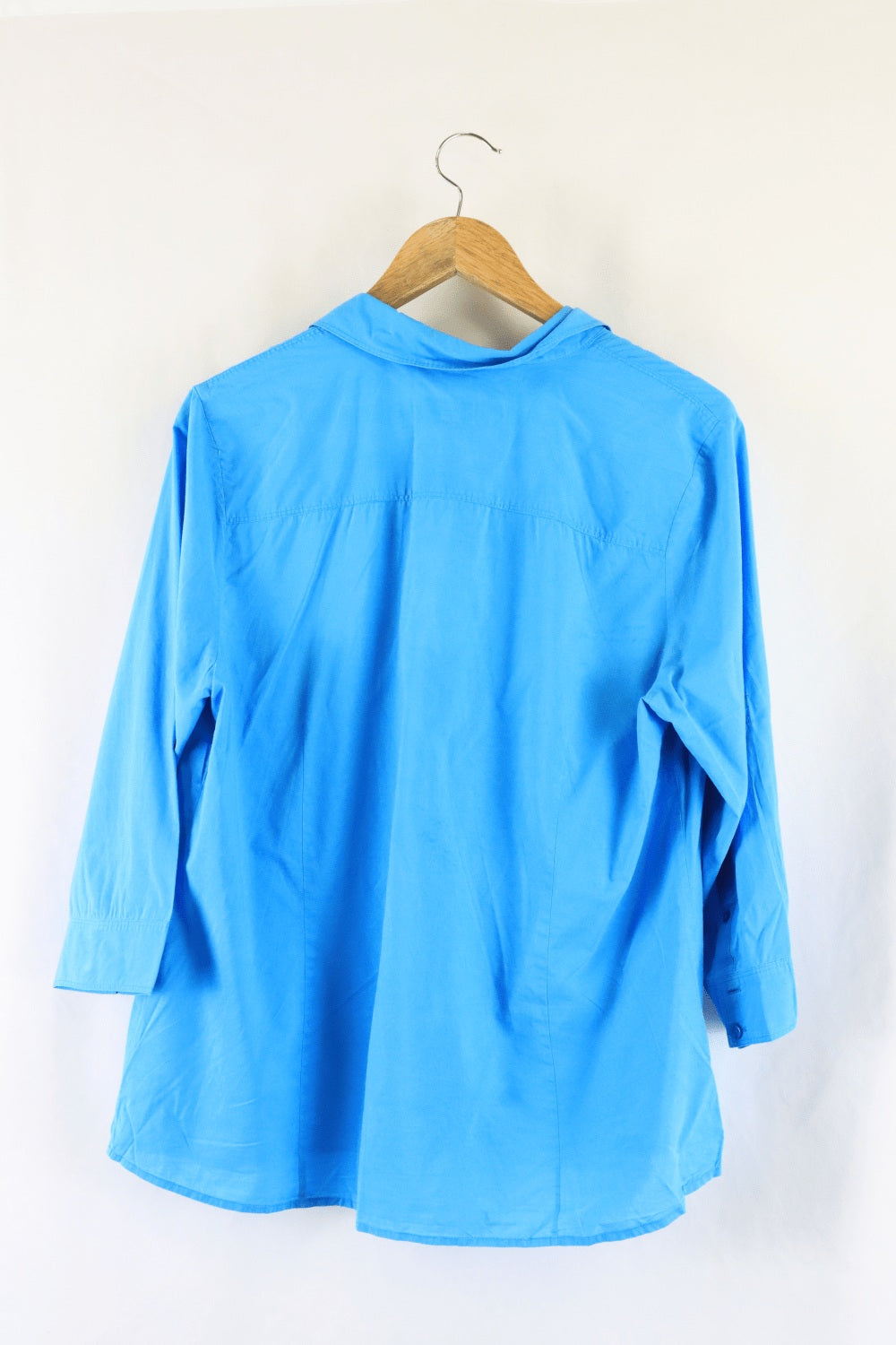 Sportscraft Blue Button Down Top 16