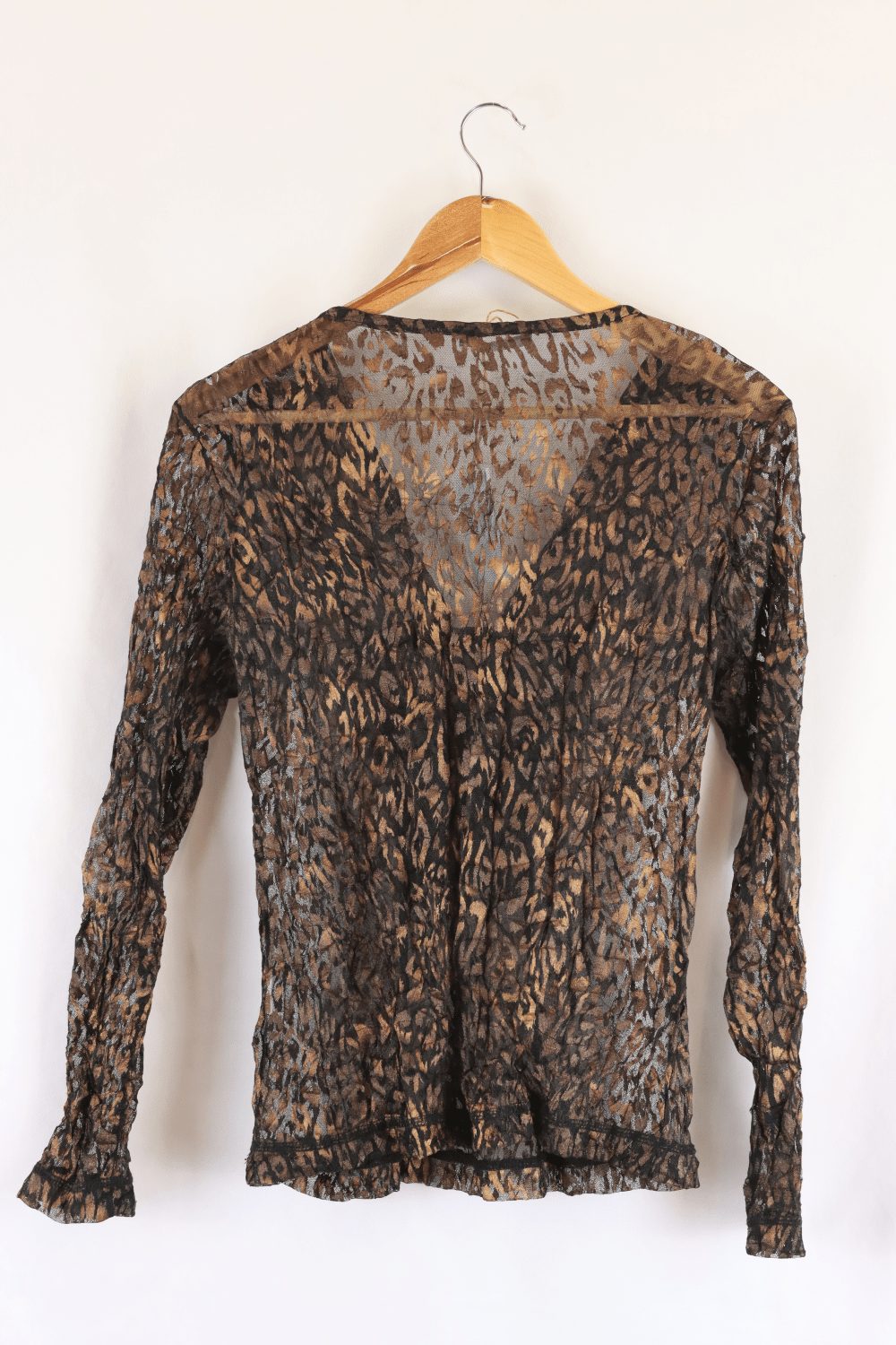 Mixit Brown Lace Top 10