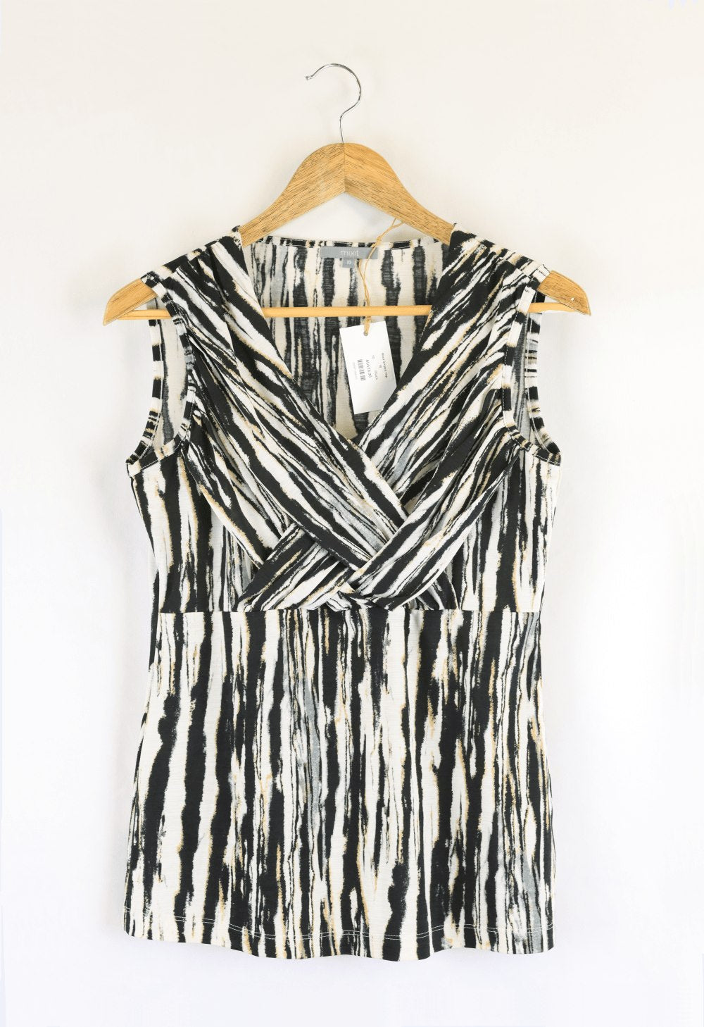 Mixit Striped Top 10