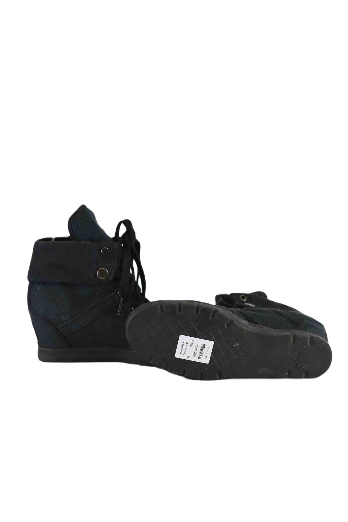 Plom Black Sneakers 38