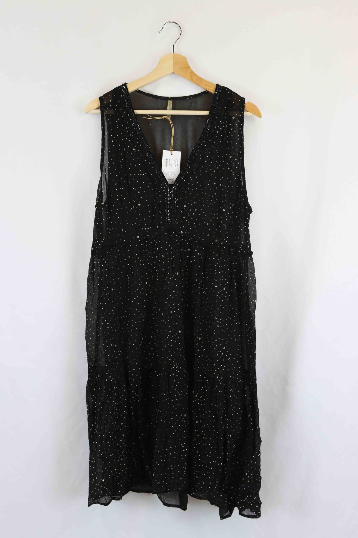 Jimmy Jean Black And Gold Dress 14